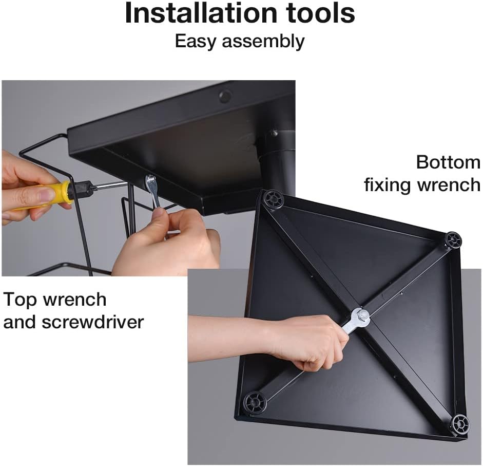 Rotating Brochure Display Stand,Detachable Magazine Rack with 36 Pockets,63inch Floor Standing Literature Display Stand